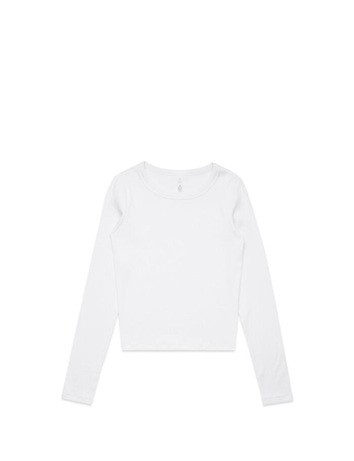 WO'S ORGANIC RIB L/S TEE Thumbnail